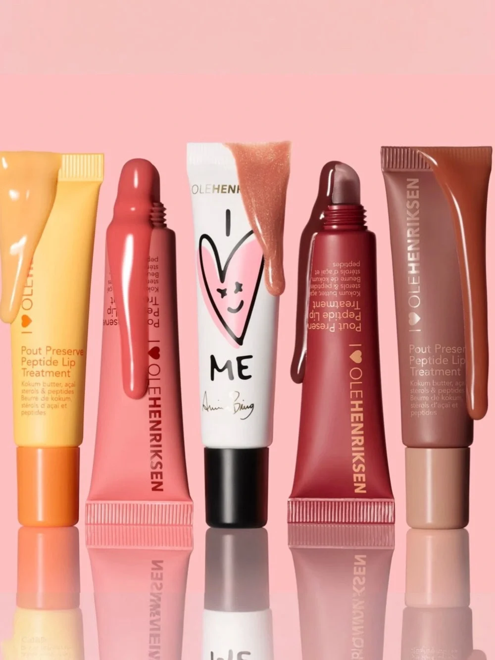 BNIB Ole Henriksen x Anine Bing I ❤️ Me Peptide Lip Treatment Limited Edition